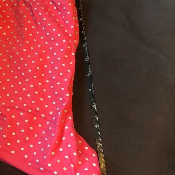 🔥🔥🔥NWT BEBE polkadot two-piece Shorts set or pj set . Super cute. - Picture 12 of 12